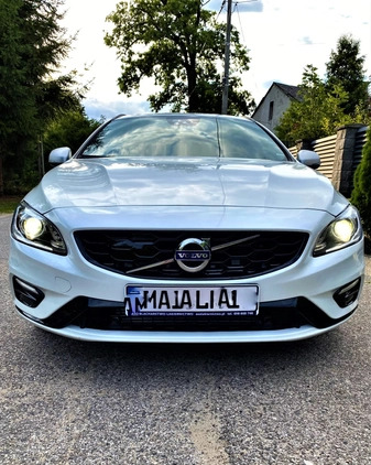 Volvo V60 cena 103300 przebieg: 67450, rok produkcji 2017 z Nowogród Bobrzański małe 781